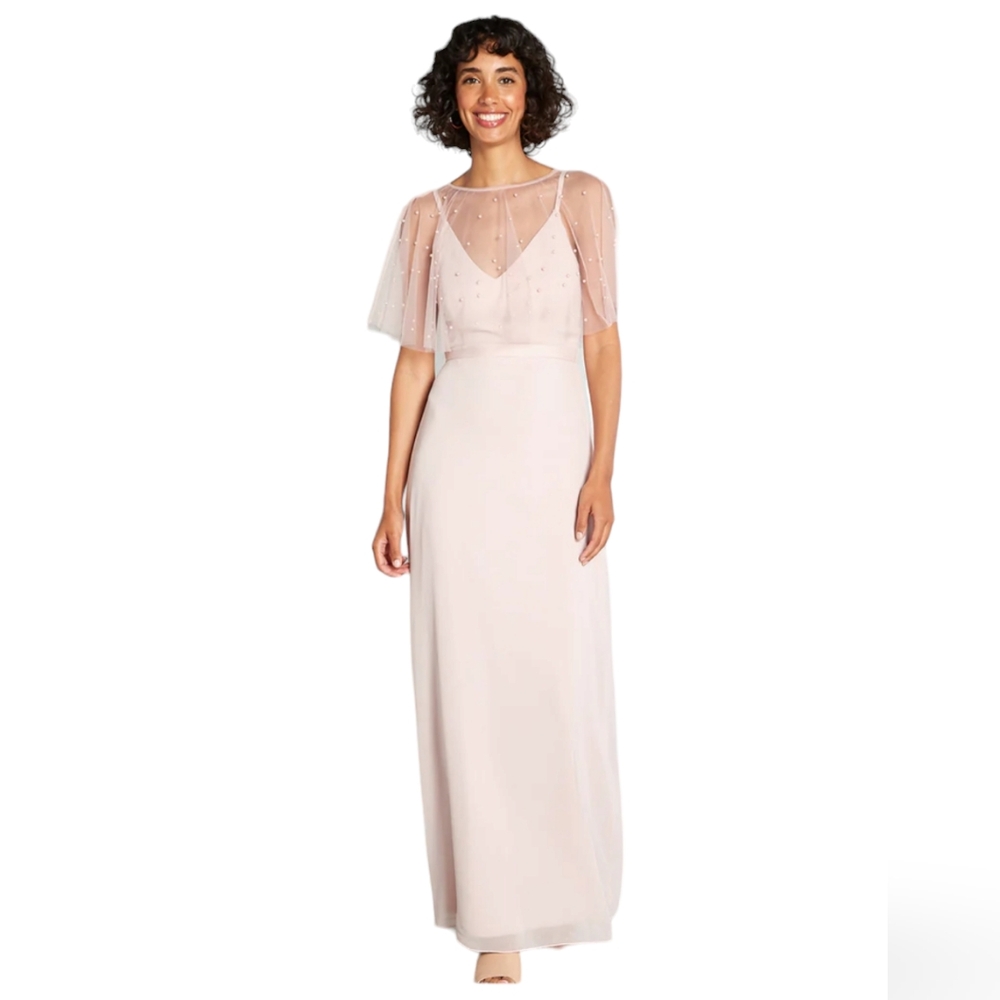 NWT Modcloth Misty Pink Perfection Maxi Dress Size 8